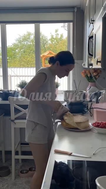 ЛЕТНИЙ БИСКВИТНЫЙ ТОРТИК 🍰❤️