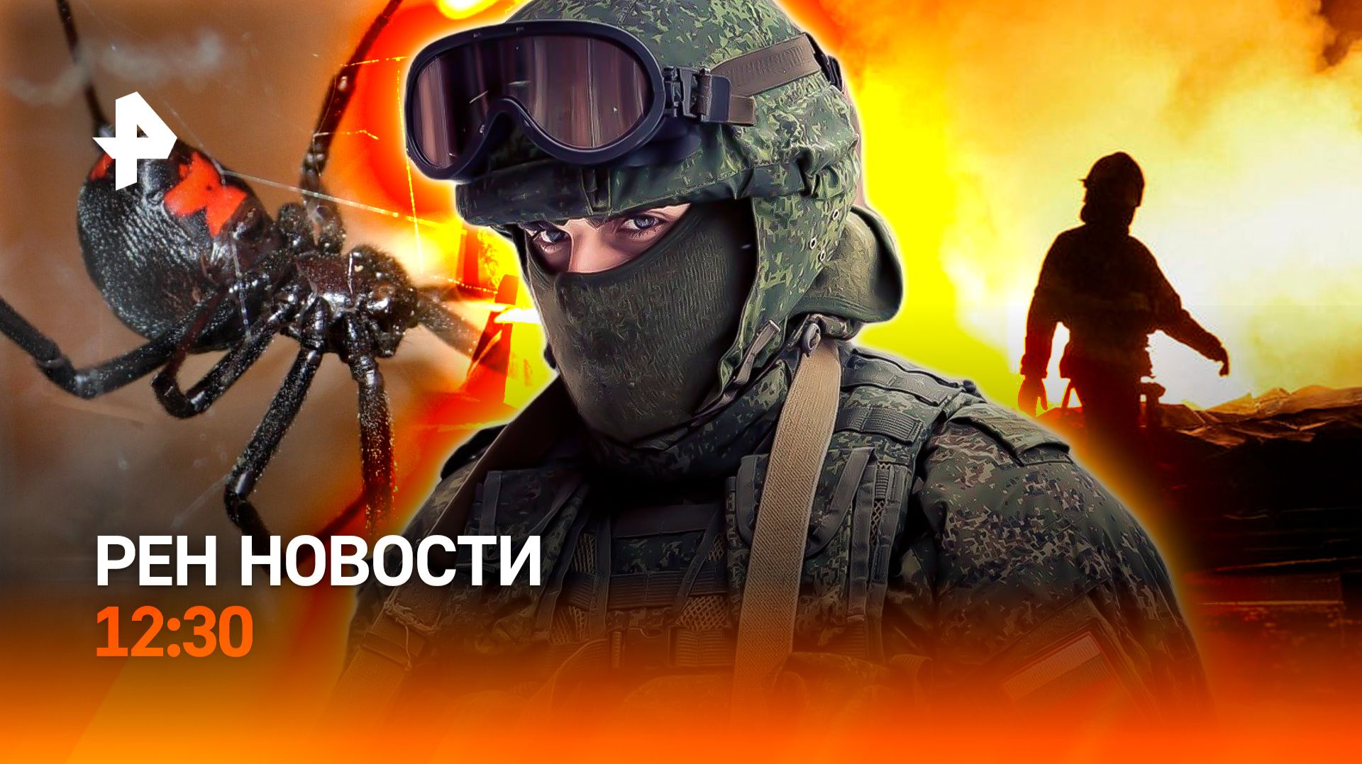 НАТО на Ближнем Востоке/ Вино сгорело во Франции /Ядовитые пауки в РФ/ РЕН Новости 12:30, 09.08.2026