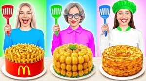 Кулинарный Челлендж: Я против Бабушки | Фантастическая Кулинарная Битва от Multi DO Challenge