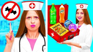 Как Пронести Еду в Больницу # Сумасшедшие Идеи для Пранков от