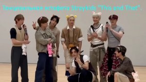 Танцевальная эстафета Straykids «This and That».