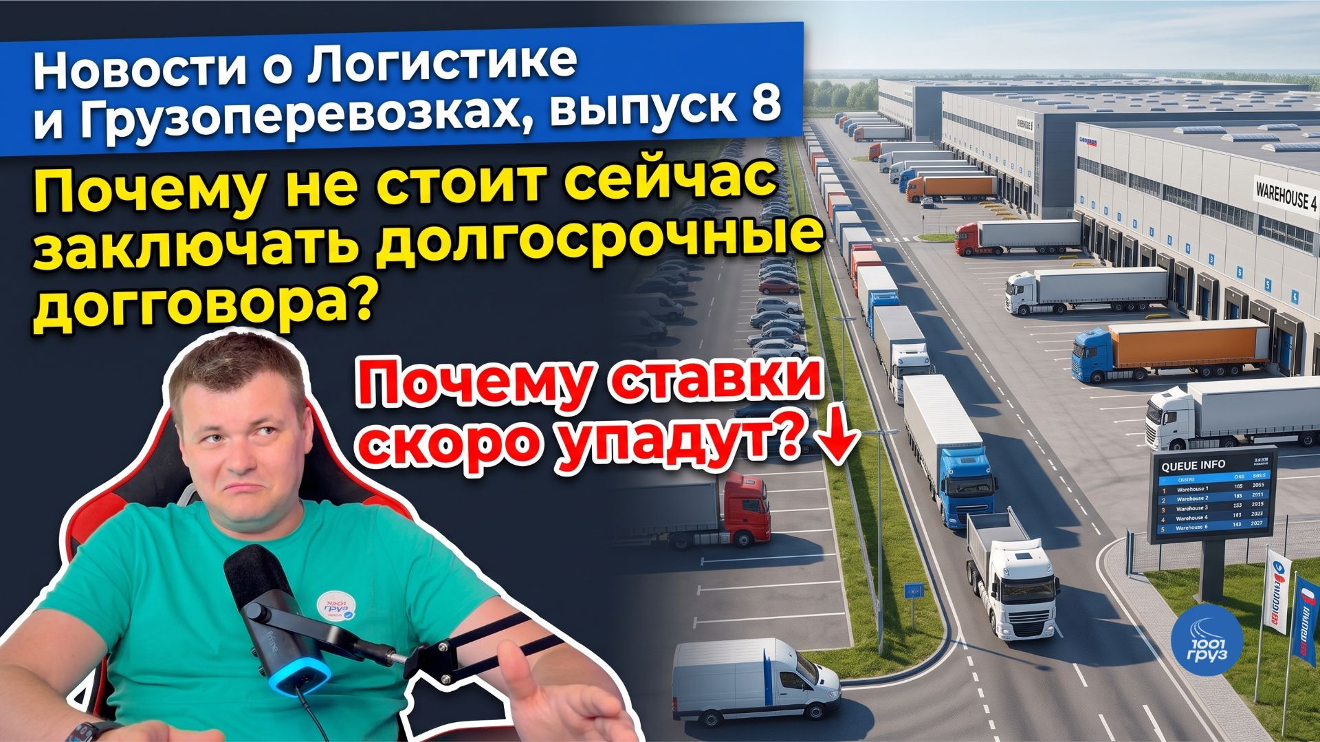 Почему ставки скоро упадут? и почему грузовладельцы не дают хороших ставок на биржах грузоперевозок?