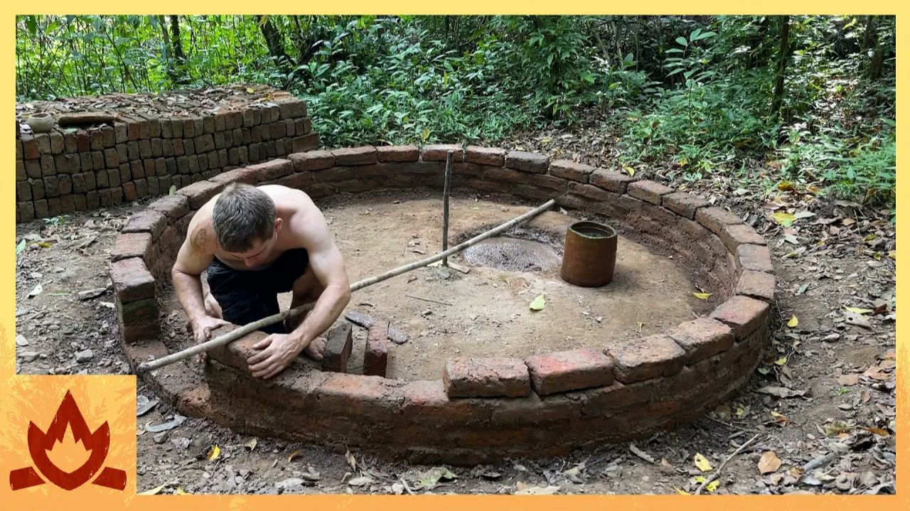 Primitive Technology: Wood Ash & Crushed Terracotta Mortar