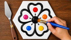 4 потрясающих картины за одно видео! 🎨✨