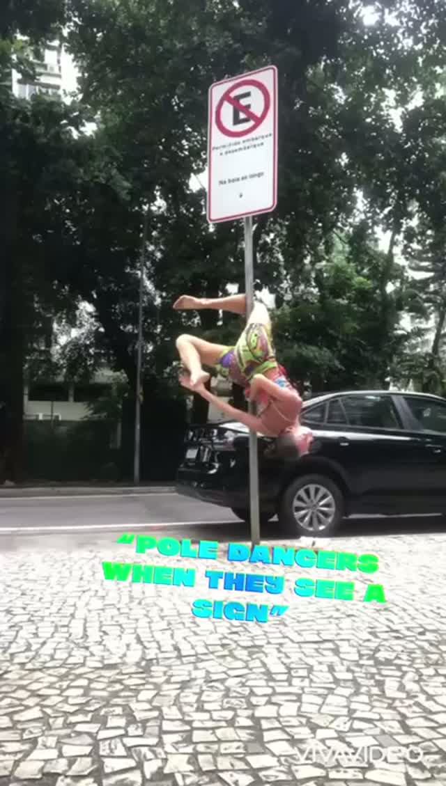 Паркур или Pole Dance?