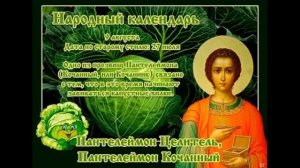 9 августа день Пантелеймона целителя. народные приметы. что можно делать в этот день, а чего нельзя