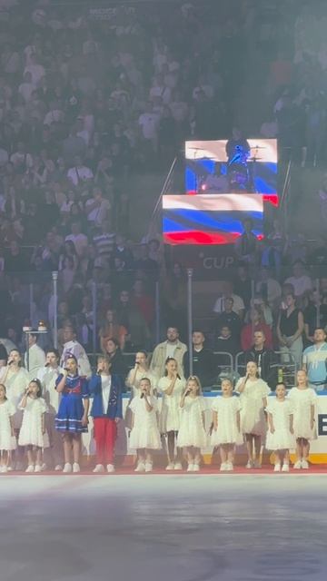 Вперед Россия! Выступление на матче звезд Александра Овечкина #хоккей