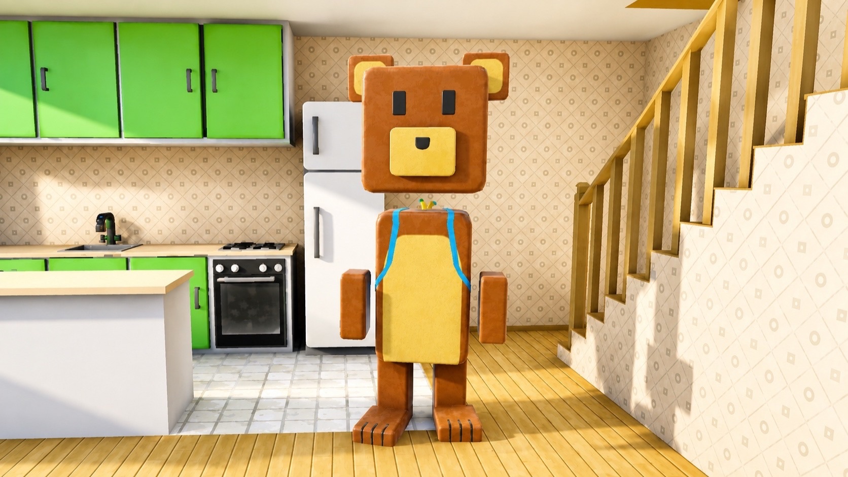 Что-то в твоём доме... Super Bear Adventure