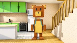 Что-то в твоём доме... Super Bear Adventure