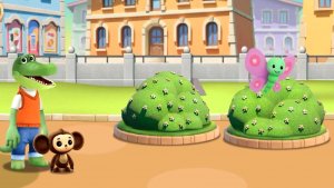Чебурашка, развивающие игры для детей.