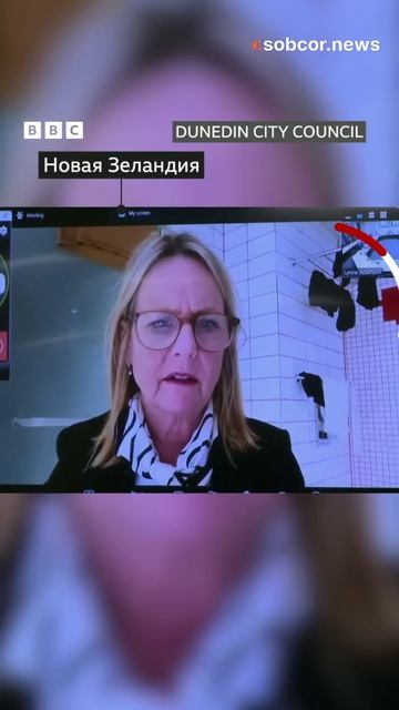 В Новой Зеландии политик подключилась к встрече горсовета из ванной. А какие проблемы? #прикол