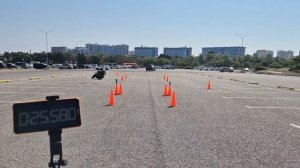 Gymkhana GP 2026 stage 4 / Nosal Julia Honda VTR 250 / heat 1