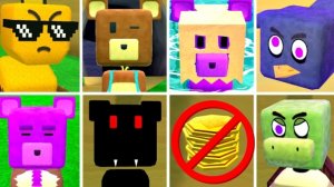 Я нашел секретный портал в моде Super Bear Adventure