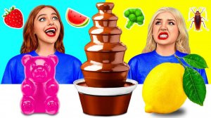 Шоколадный Фонтан Челлендж _ Веселые Кухонные Трюки