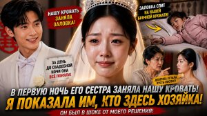 После свадьбы муж привёл семью в её квартиру… Но жена узнала их настоящий план!