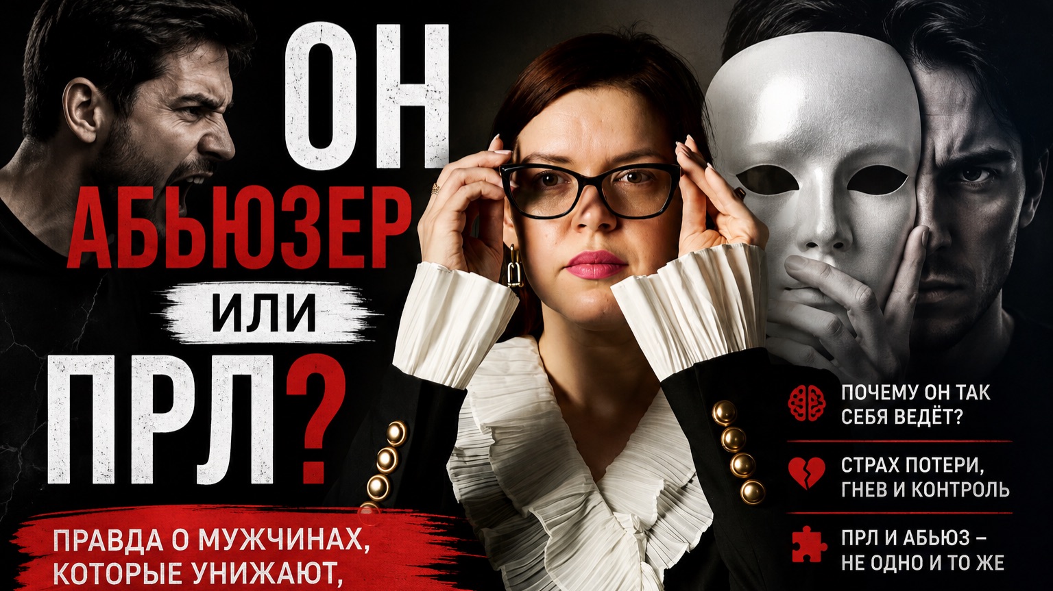 МУЖЧИНА-АБЬЮЗЕР? Почему он унижает, контролирует и взрывается