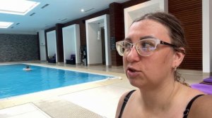 Бассейн отеля Эрбелия от Васта Роза Хутор. Отдыхаем в горах Сочи с детьми.