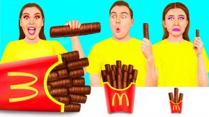 Большая, Средняя или Маленькая Тарелка Челлендж # Смешные Cитуации