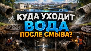 Куда уходит вода после смыва?