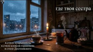 тяжелый рок. песня (где твоя сестра) в стиле группы кукрыниксы.