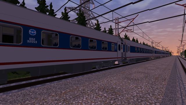 чс200 со скорым поездом Невский экспресс 
В игре Skyrail