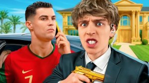 ЧТОО!? ВЛАД А4 СТАЛ ТЕЛОХРАНИТЕЛЕМ РОНАЛДУ !
