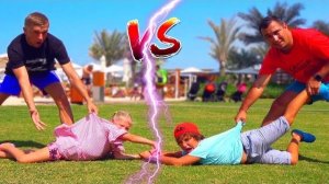 КТО ИЗ ПАП ПЕРВЫМ СДАСТСЯ?! Жесткий экстремальный челлендж! 😱💥