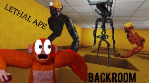 ПОПАЛА в BACKROOMS в LETHAL APE