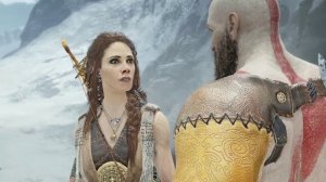 God of War 4-бой с Огром и с ядовитыми призраками
