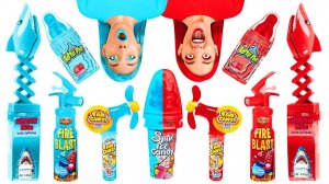 Красная еда vs Синяя еда Челлендж # Смешные Cитуации с Fun Challenge