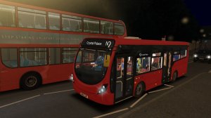 Поездка на Wright Streetlite по маршруту №N2 по карте London