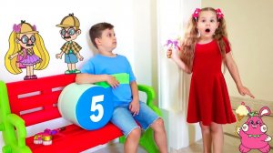 Диана и Рома притворяются детективами, мультфильм