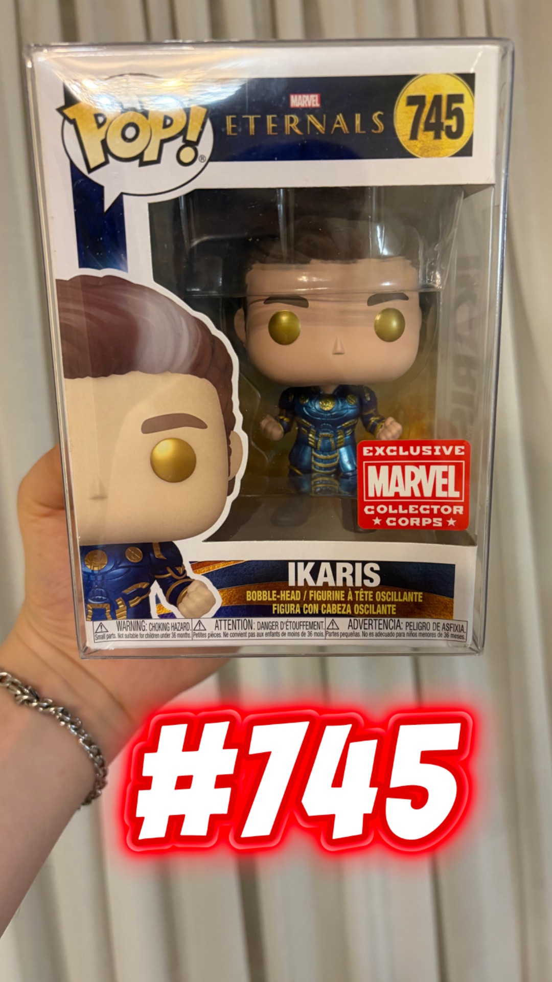 📌Funko Pop 745 Ikaris Collector Corps Exclusive