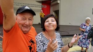 20260808 Танцы Николай Печко песня Мы с тобой танцуем когда в тебя вселился этот бес парк город Орёл
