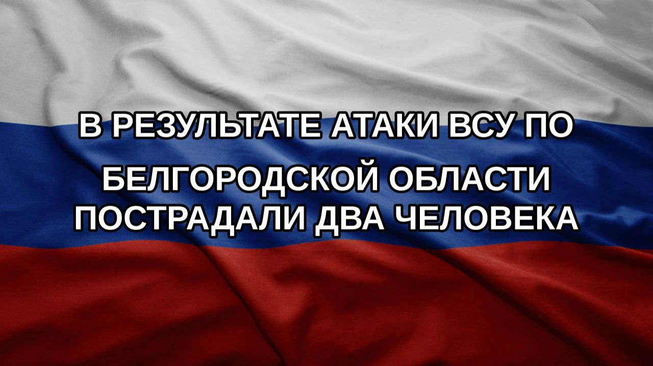 В результате атаки ВСУ по Белгородской области пострадали два человека
