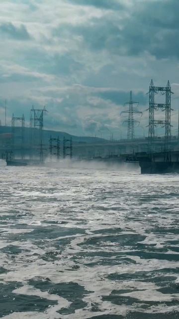 ГЭС сброс воды 2026🌊