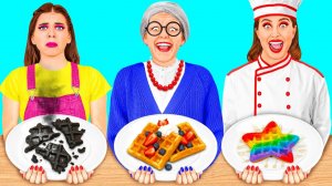 Кулинарный Челлендж# Я против Бабушки # Эпичные Кулинарные Лайфхаки