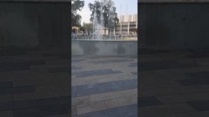 Удачно попал. Фонтан на Химиков исполняет под музыку.