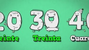 Цифры от 10  до 1000 на испанском языке