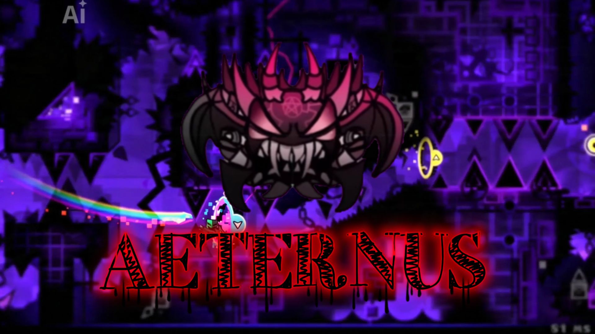 Aeternus By Riot (IMPOSSIBLE + TOP 0) | Шоукейсы по Geometry Dash