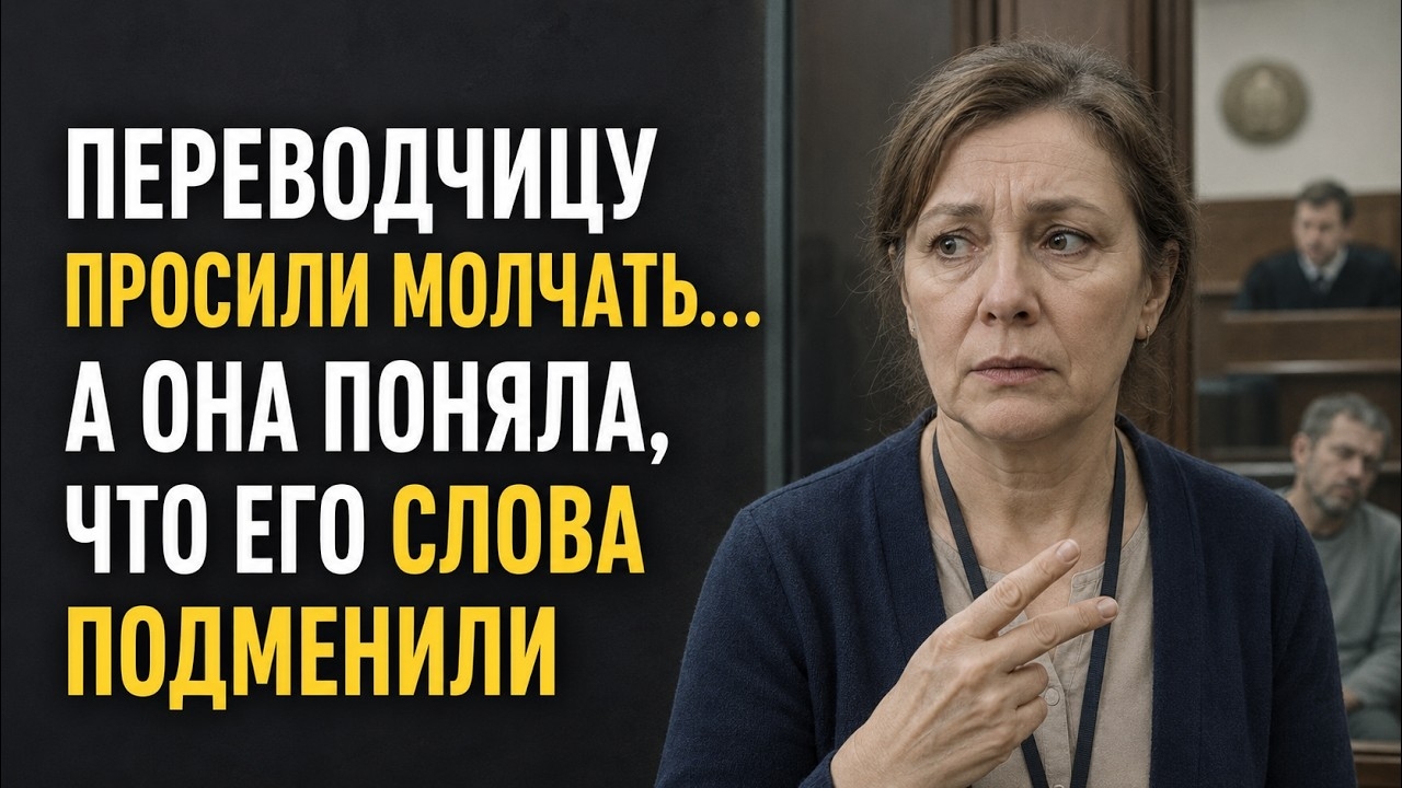 Истории из жизни/Переводчицу просили молчать, а она/Аудиорассказы жизненные