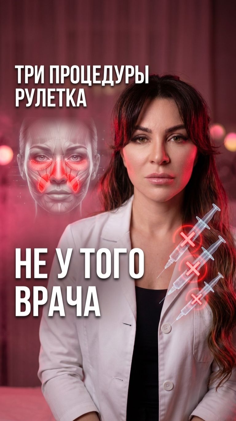 Опасные зоны филлера: чем рискуете, если врач не знает анатомию 💉
