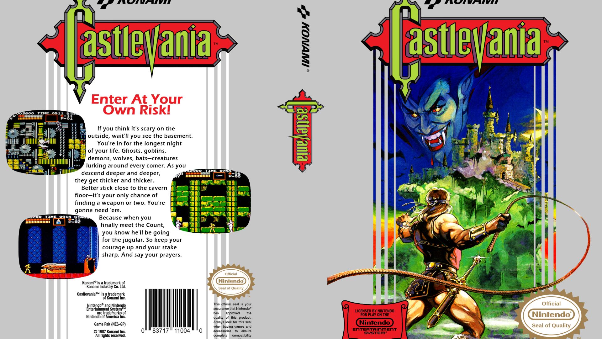 Прохождение Castlevania NES