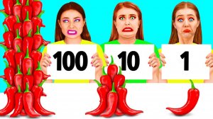 100 Слоев Еды Челлендж _ Смешные Ситуации и Неудачи