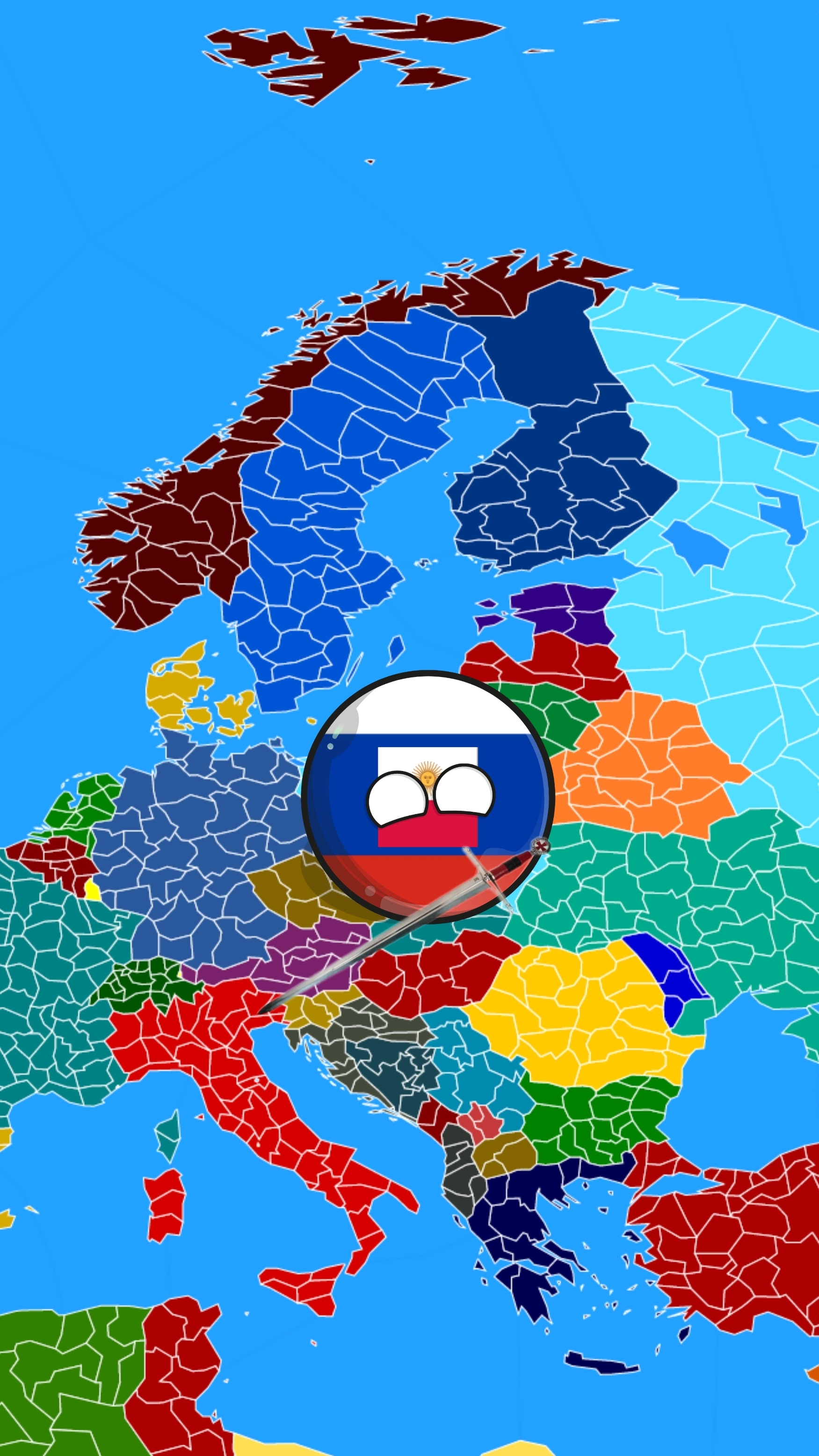 Объедение стран 3 серия!