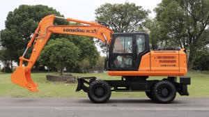 Колёсные экскаваторы Lonking CDM6155W и CDM6210W, краткий обзор