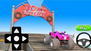 Гонки на арене с бонусами — Roxy Raceway _ Мультик про машинки