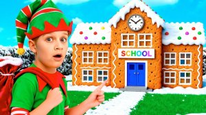 Санта учит детей быть Эльфами! Добрая новогодняя история для детей
