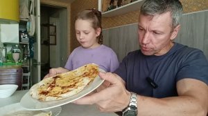 КОГДА УТРО НАЧИНАЕТСЯ С ТАКОЙ ВКУСНЯТИНЫ! ЧТО ПРИГОТОВИЛА ЛЮБИМАЯ ЖЕНА ИЗ ОБЫЧНОГО ЛАВАША.