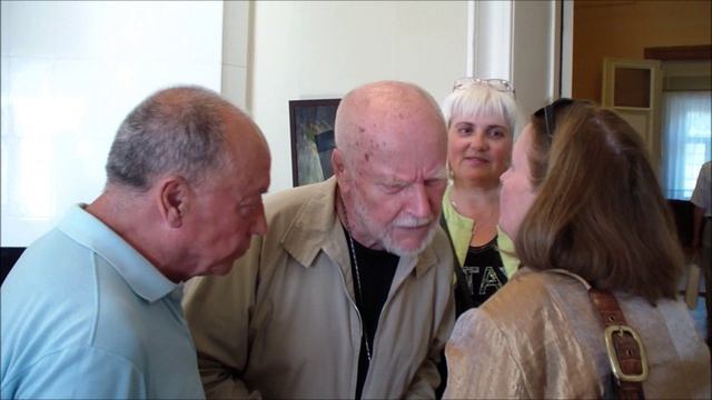 Открытие юбилейной выставки Альберта Щенникова 